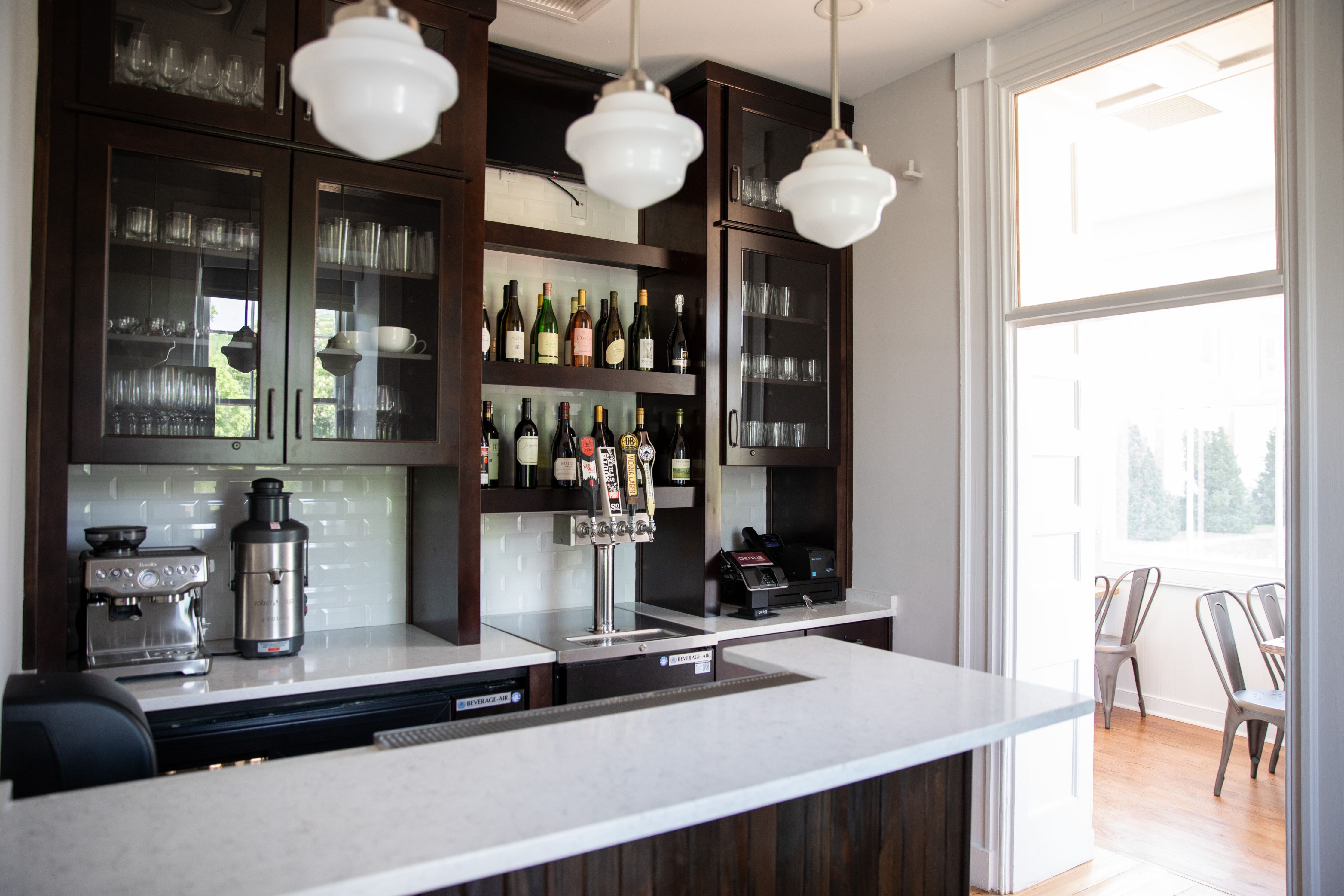 Image of Second Draft Bar at Blackburn Inn with dispensary